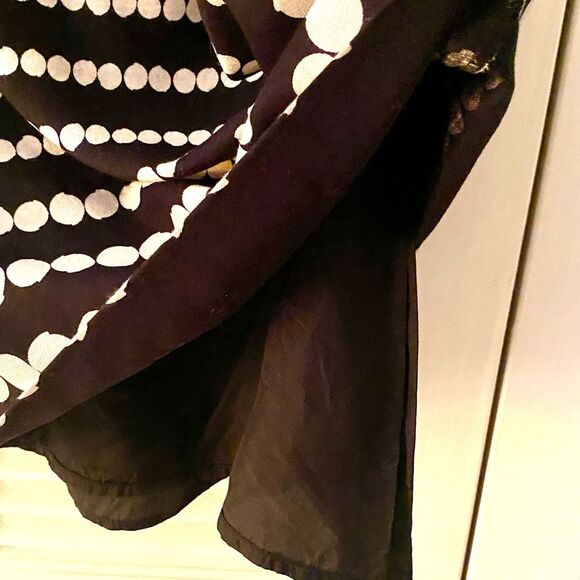 Max & Co. Black and White Polka Dot Skirt - Picture 5 of 6